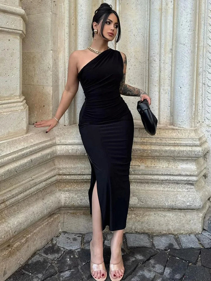 Summer Black New Dress Women Bodycon