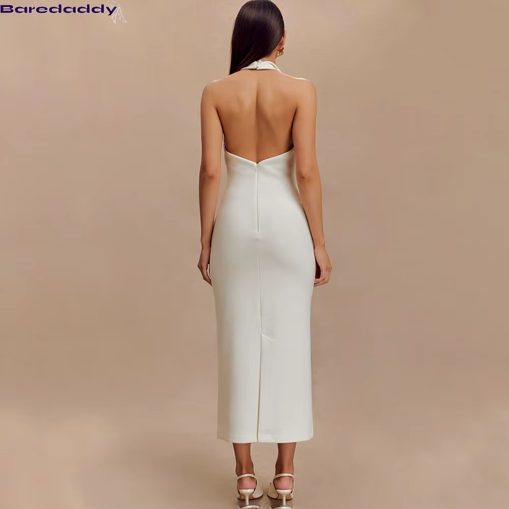 Baredaddy Backless Long Evening Dress