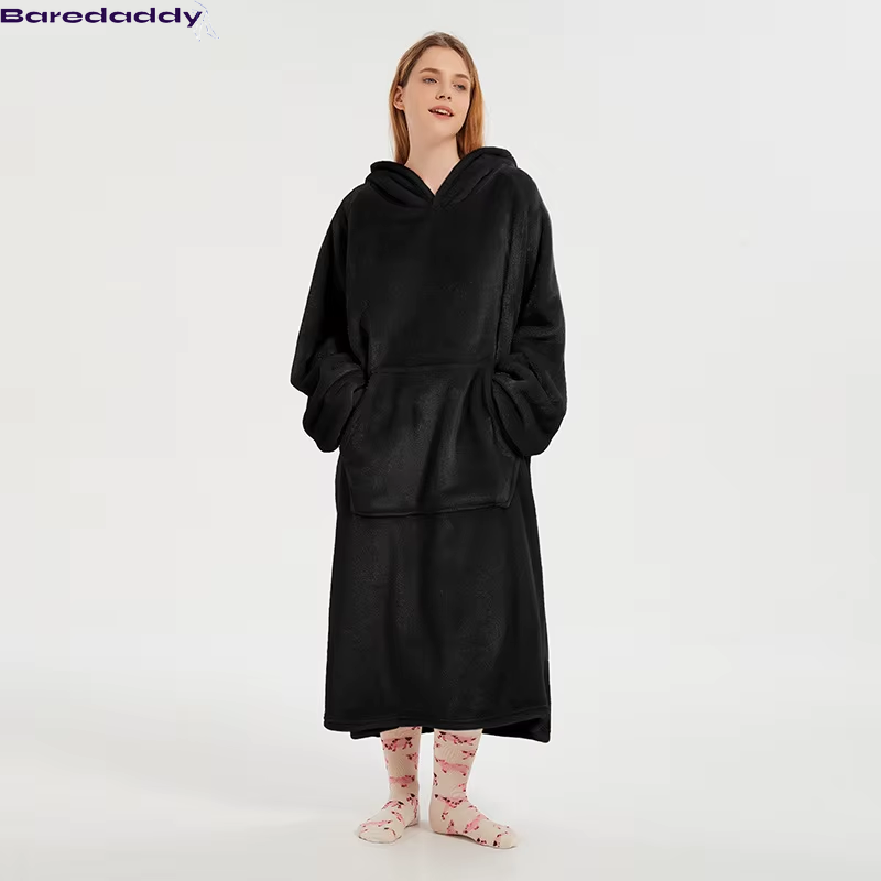 Baredaddy Double-Sided Flannel Nightgown