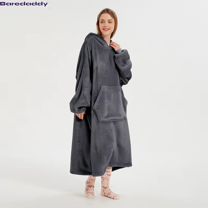 Baredaddy Double-Sided Flannel Nightgown