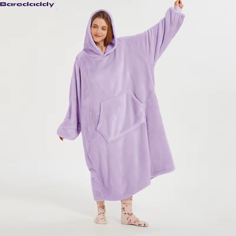 Baredaddy Double-Sided Flannel Nightgown