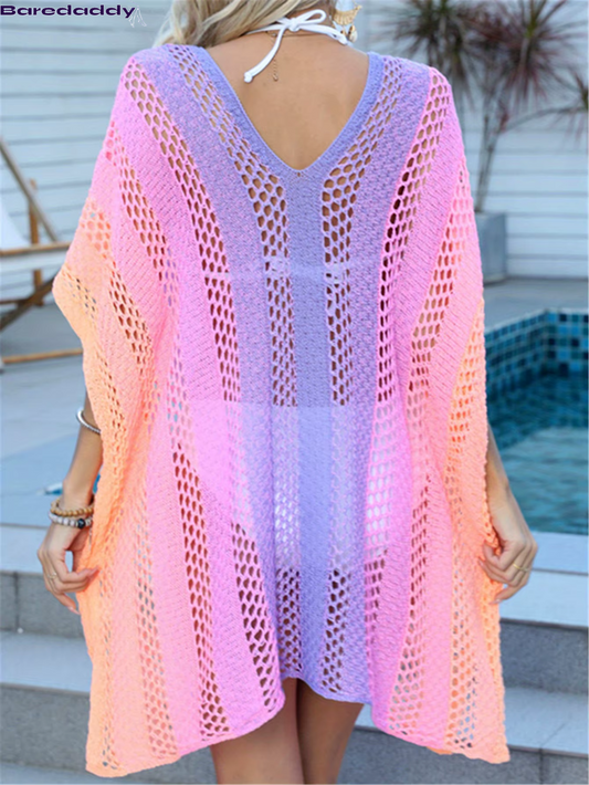 Baredaddy Fashion Hole Beach Cover Ups Beachwear