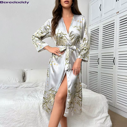 Baredaddy Sexy Loose Night Robe Set