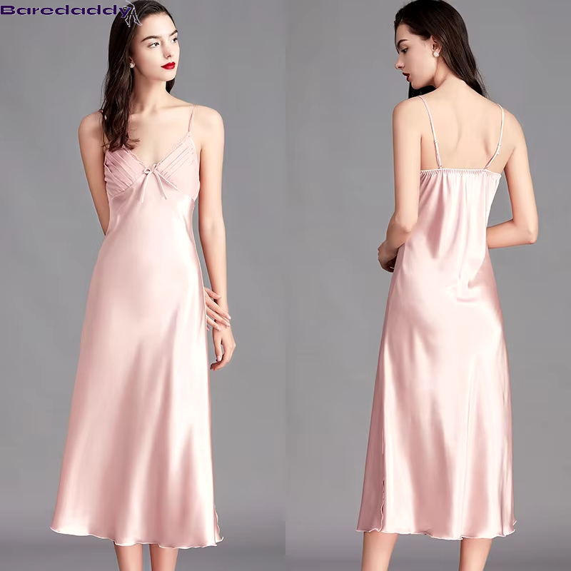 Baredaddy Sleeveless Night Gowns Nightwear