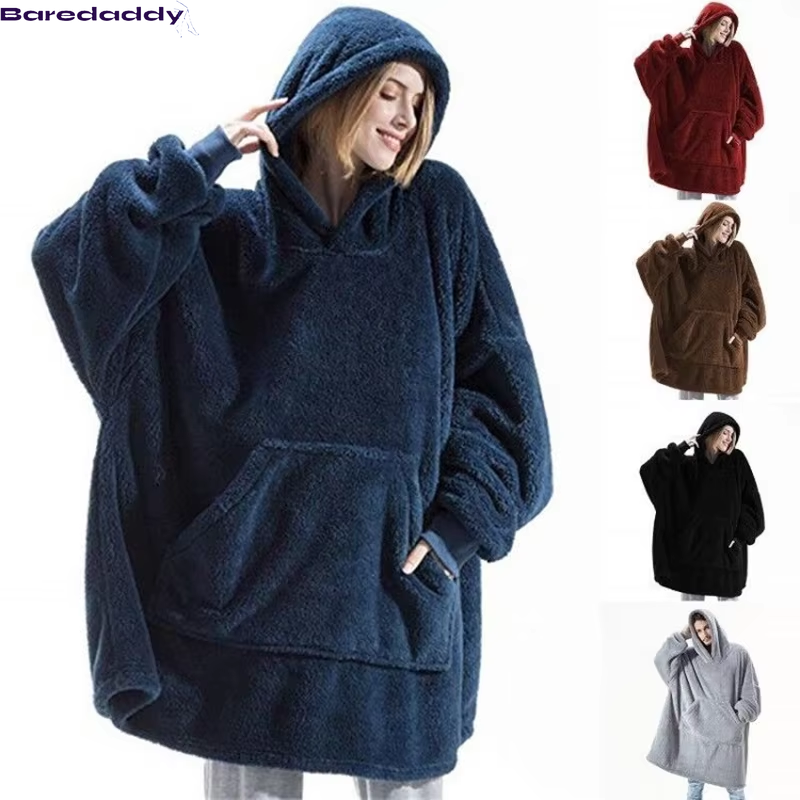 Baredaddy Winter Collection Double-Faced Fleece Hoodie