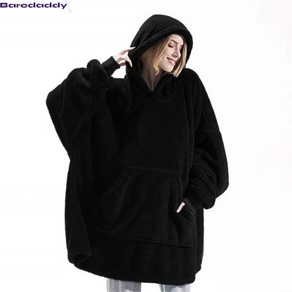 Baredaddy Winter Collection Double-Faced Fleece Hoodie