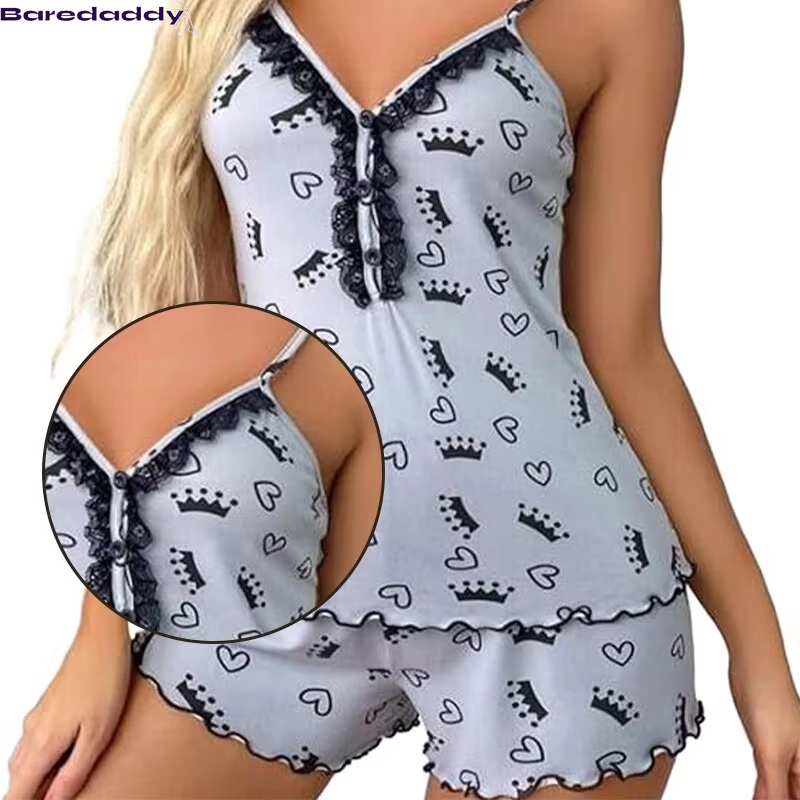 Baredaddy luke Two Pieces Pajamas Set Nightwear