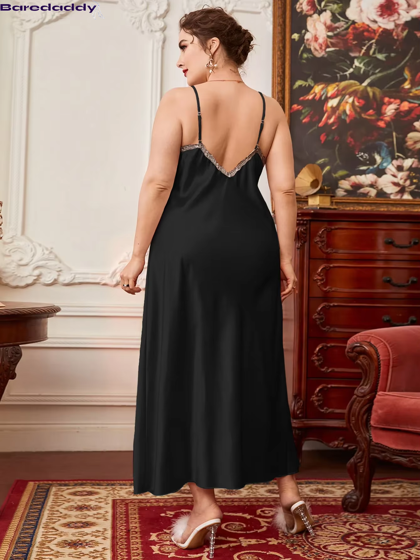 Camisolas Plus-Sized Sleepwear Nightwear