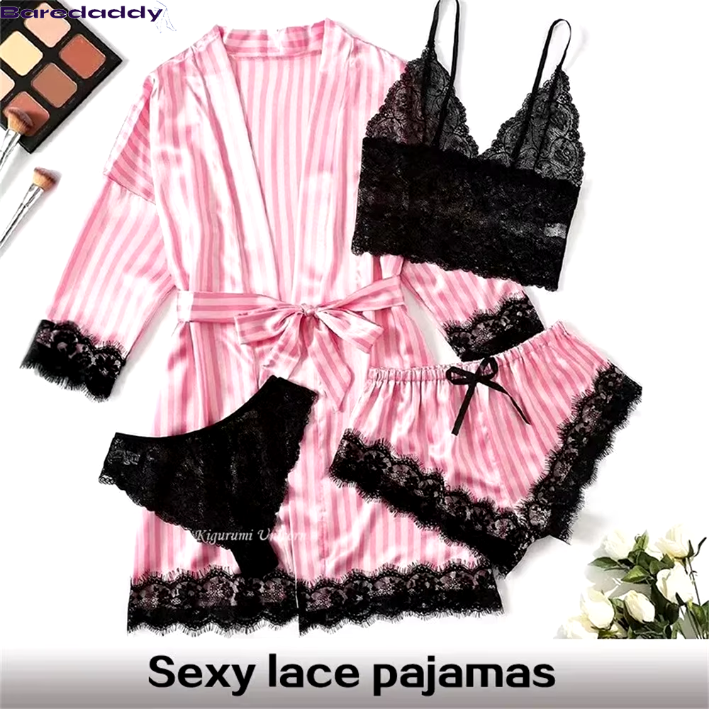 Baredaddy Toca Robe Pajama set Nightwear