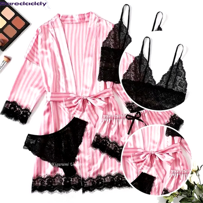 Baredaddy Toca Robe Pajama set Nightwear