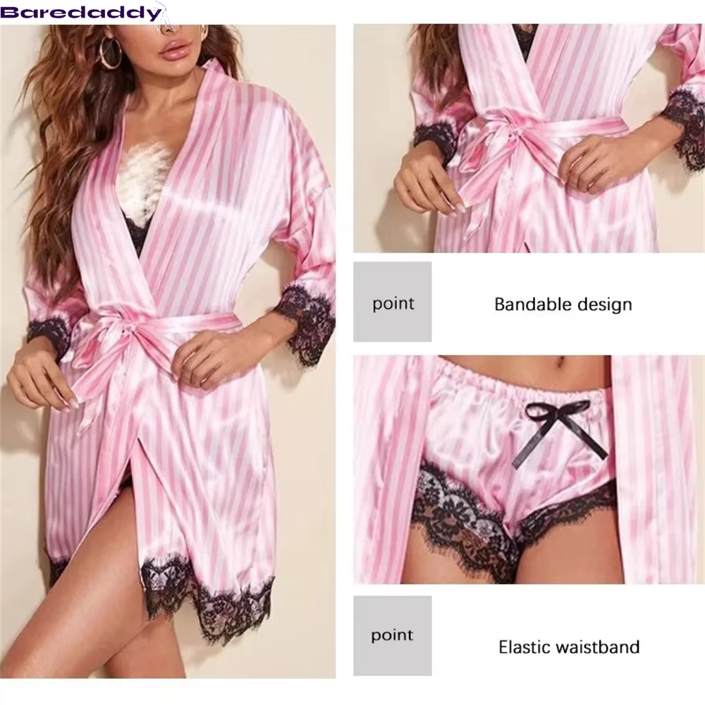 Baredaddy Toca Robe Pajama set Nightwear